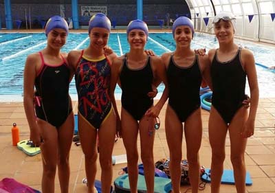 Integrantes del Club granadino que participarán en el Campeonato de España 