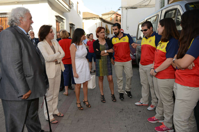 Recepción a la selección española de tiro 