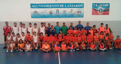 Pablo Pin posó junto a los participantes del Campus 