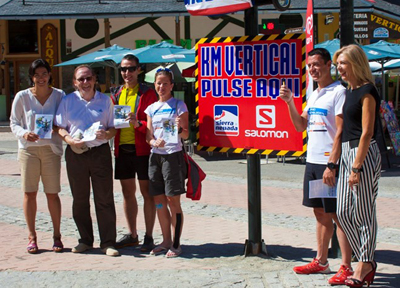 Presentación del kilómetro vertical en Sierra Nevada 
