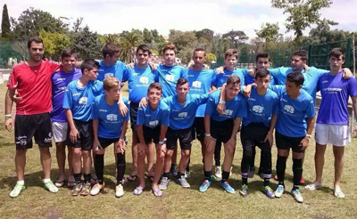 Conjunto del Santa Fe que rozó la victoria en la Ibercup