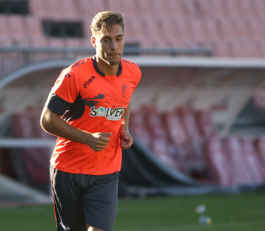 Rochina ya se ha podido ejercitar como jugador nazarí (GRANADA CF)