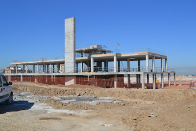 Las obras marchan a muy buen ritmo (LÁZARO)