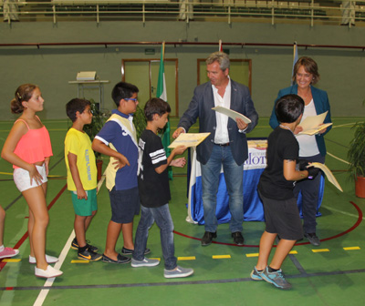 Acto de clausura de las actividades de verano