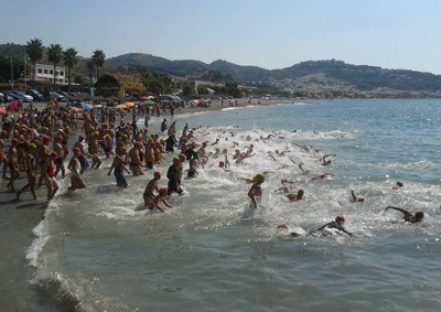 La prueba cuenta cada verano con un gran número de participantes 