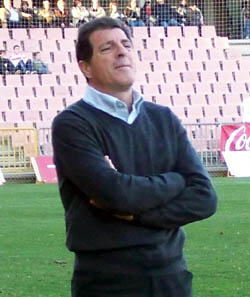 Pedro Braojos durante el partido (J. FEIXAS)