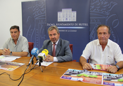 Presentación del torneo de tenis 