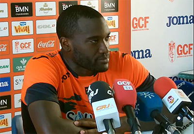 Babin durante la rueda de prensa (GRJ)