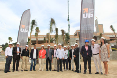 Visita a las obras del centro deportivo de Motril 