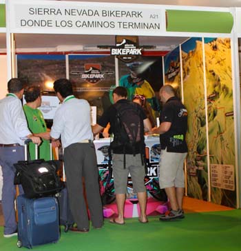 Stan de Sierra Nevada Bike Park acude a la feria Unibike
