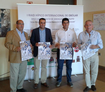 Acto de presentación del   I Raid Hípico Internacional de Obéilar