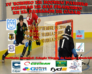 Cartel del torneo de las fiestas