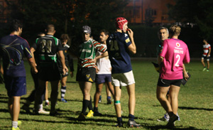 Uno de los entrenamientos del Universidad de Granada