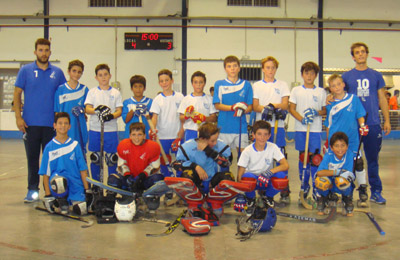 Foto de familia de alguno de los equipos campeones 