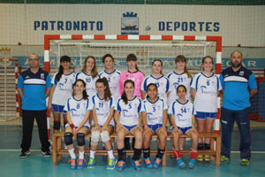 Equipo del BM Almuñécar infantil 