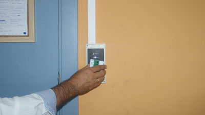 Tarjeta para acceder a las instalaciones 