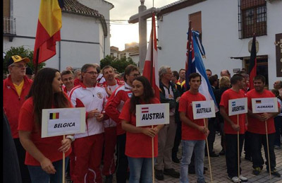 Algunas de las delegaciones participantes 