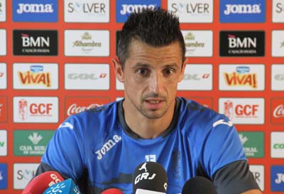 Roberto durante la rueda de prensa (GRJ)