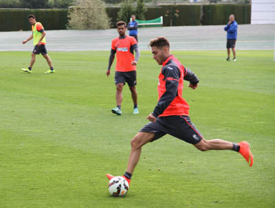 Rochina ha formado junto a los teóricos suplentes 