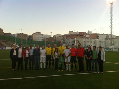 Acto inaugural del nuevo campo 