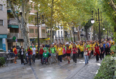 Granada se llenó de `caminantes´