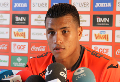 Jeison Murillo durante la rueda de prensa (GRJ)