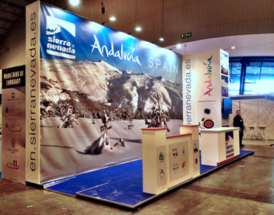 Stand de Sierra Nevada en Londres 