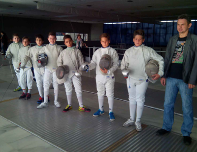 Representantes del Club Alhambra 