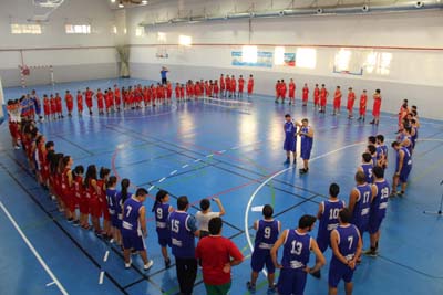 Los integrantes de los diferentes equipos del Lanjarón 