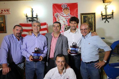 Entrega del premio a Mainz y Aguado 