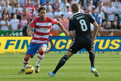 Iturra terminó lesionado el partido contra el Madrid (BALDOMERO)