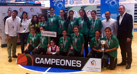 La selección granadina se proclamó vencedora del campeonato andaluz (GRJ)