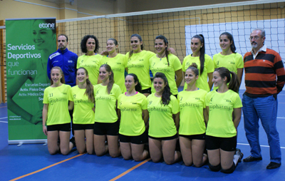 Plantel del club alboloteño