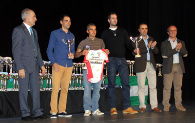 Un momento de la celebración de la gala ciclista (GRJ)