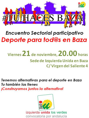 Cartel del encuentro 