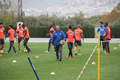 Caparrós ha concedido un respiro a sus jugadores 