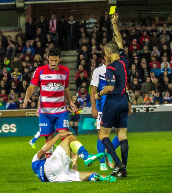 Juan Carlos hizo un buen partido frente al Almería (RAMÓN MARTÏN)