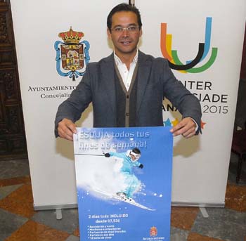 Granados, en la presentación de los cursos de esquí 