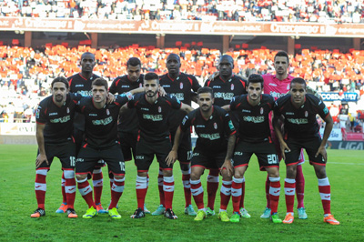 Once inicial del Granada en el Sánchez Pizjuán (LOF)