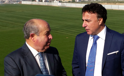 José Torres Hurtado junto a Quique Pina (GRJ)