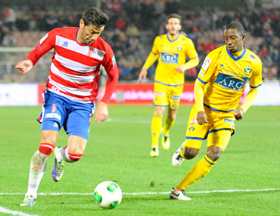 Riki en el encuentro de Copa del Rey ante el Alcorcón (BALDOMERO)