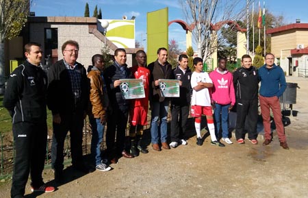 Un momento de la presentación del Torneo en la Ciudad Deportiva de Armilla (GRJ)