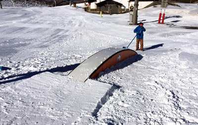 Sierra Nevada abrirá mañana el snowpark Sulayr en la parte final de la zona Loma de Dílar