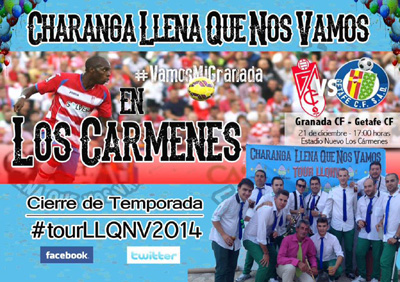 Una charanga dará calor musical desde las gradas ante el Getafe