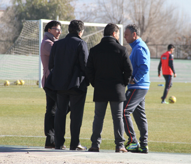 Pina, Pozzo y Cordero dialogan con Caparrós 