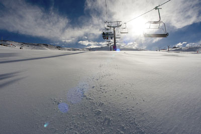 La nieve ha vuelto a cubrir Sierra Nevada 