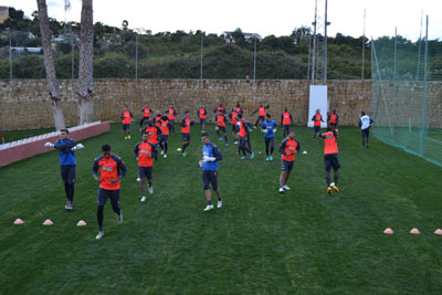 La plantilla ya trabaja en Marbella (GRANADA CF)