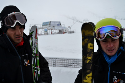 Jorge Montoya junto a Ander Zamora (GRANADA2015.ORG)