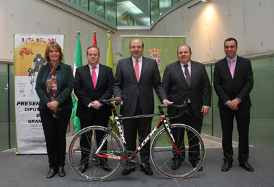 Presentación de la etapa granadina de la Vuleta a Andalucía 