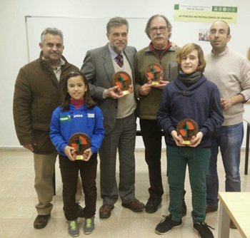 Campeones de las diferentes categorías 